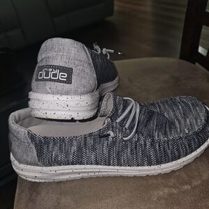 Wendy Sox Hey Dudes In Dark Grey